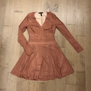 BCBG beautiful dusty rose dress